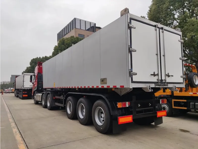 Tri Axle Aluminium Dumper Trailer